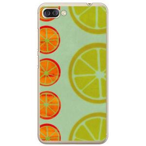 ZenFone 4 Max Pro ケース ZC554KL オレンジフルーツ ブルー スマホケース ...