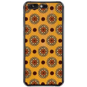 ZenFone 4 Pro ZS551KL フラワースポット オレンジ スマホケース (受注生産)