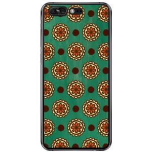 ZenFone 4 Pro ZS551KL フラワースポット グリーン スマホケース (受注生産)