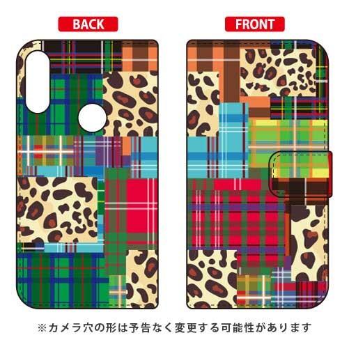 ZenFone Max Pro M2 ケース ZB631KL 手帳 Patchwork スマホケース...