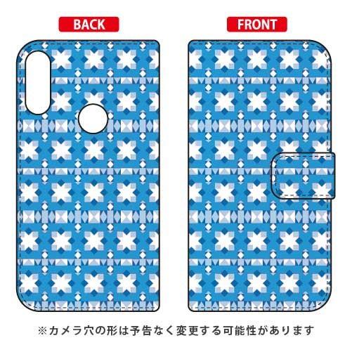 ZenFone Max Pro M2 ケース ZB631KL 手帳 EU TYPE1 ターコイズ ス...