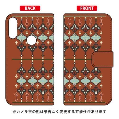 ZenFone Max Pro M2 ケース ZB631KL 手帳 ペルシャ ブラウン スマホケース...