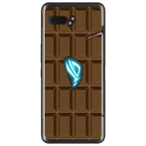 ROG Phone II チョコレート TYPE2 ブラウン スマホケース (受注生産)