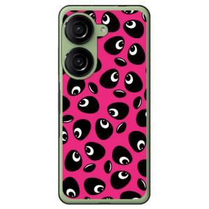パンダ ピンク （ソフト ケース カバー） YESNO Zenfone 10 AI2302