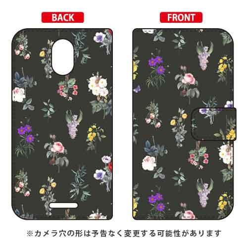 Priori 5 ケース FTJ17C00 手帳 SINDEE Botanical （ブラック） ス...