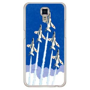 LG X screen LGS02 T-4ブルーインパルス 編隊飛行紺碧 スマホケース (受注生産)