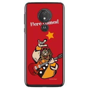 moto g7 POWER ケース XT1955 Rockおやじ 赤 design by Ringo...