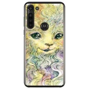 moto g8 power ケース XT2041 Rainbow Cat design by KYO...