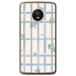 Moto G5 XT1676 SINDEE Flower Grid （オフホワイト） デザイン ケース ( 受注生産商品 )