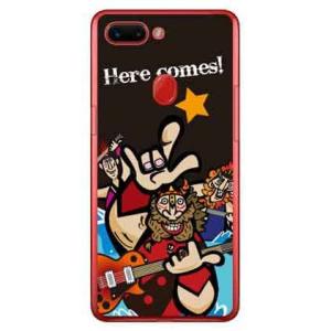 OPPO R15 Pro ケース Rockおやじ design by Ringo スマホケース (受...