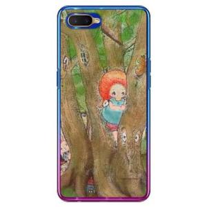 OPPO R17 Neo ケース 森のかくれんぼ design by Ringo スマホケース (受...