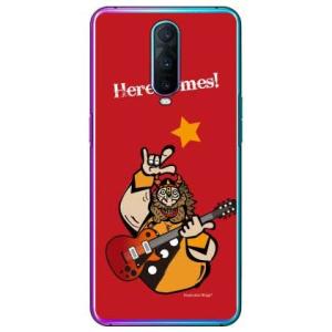 OPPO R17 Pro Rockおやじ 赤 design by Ringo スマホケース (受注生...