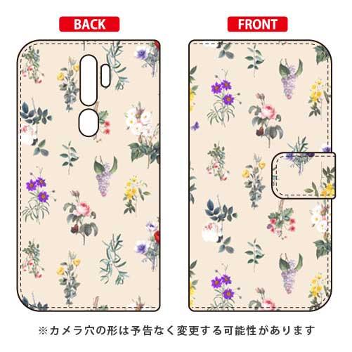 OPPO A5 2020 ケース 手帳 SINDEE Botanical （ホワイト） スマホケース...