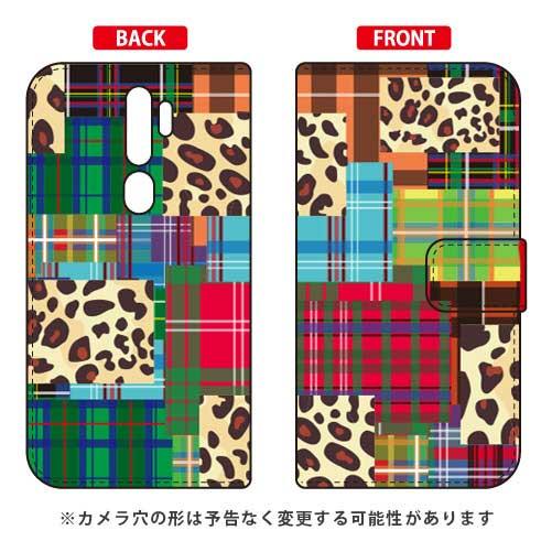 OPPO A5 2020 ケース 手帳 Patchwork スマホケース (受注生産)