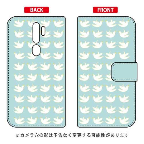 OPPO A5 2020 ケース 手帳 EU TYPE2 エメラルド スマホケース (受注生産)