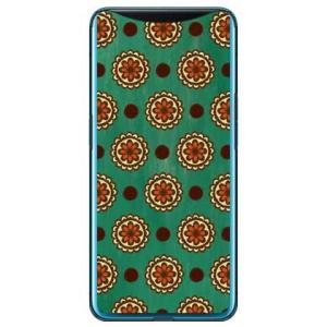 Find X フラワースポット グリーン スマホケース (受注生産)