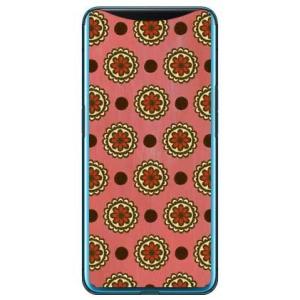 Find X フラワースポット ピンク スマホケース (受注生産)