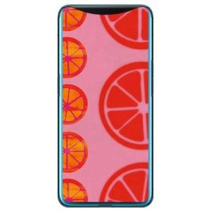 Find X オレンジフルーツ ピンク スマホケース (受注生産)