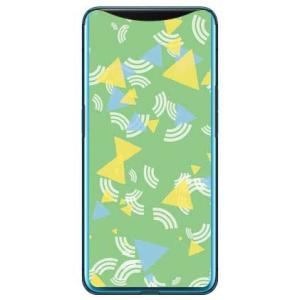 Find X さんかく グリーン スマホケース (受注生産)