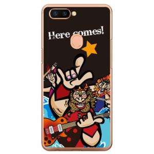 OPPO R11s ケース Rockおやじ design by Ringo スマホケース (受注生産...