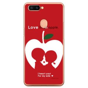 OPPO R11s ケース りんごの恋 design by Ringo スマホケース (受注生産)