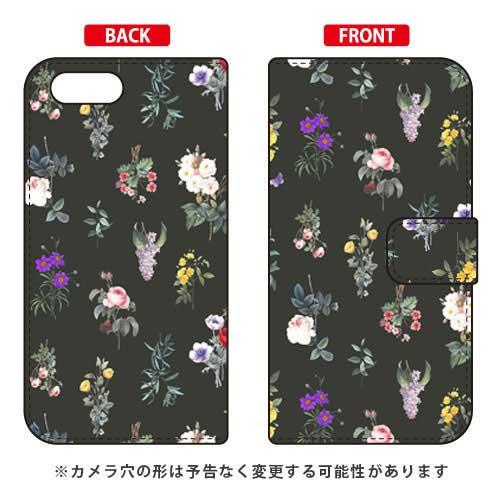 OPPO Reno A ケース 手帳 SINDEE Botanical （ブラック） スマホケース ...