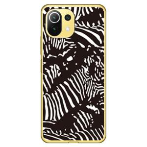 Zebra camo ブラック (ソフト ケース...の商品画像