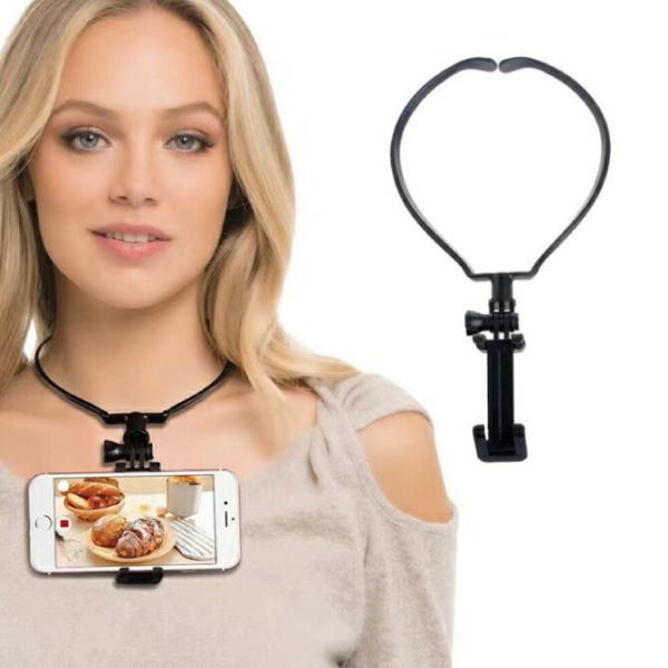 スマホ マウント スマホ アクセサリー スマートフォン アクセサリー ネック ホルダー iPhone...