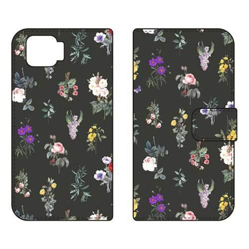 OPPO A73 CPH2099 手帳 SINDEE Botanical （ブラック） スマホケース...