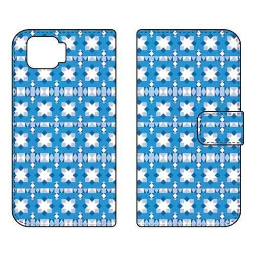 OPPO A73 CPH2099 手帳 EU TYPE1 ターコイズ スマホケース (受注生産)