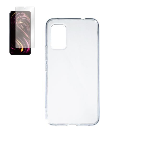 Rakuten BIG s ( ラクテン ビッグ エス )  専用ソフトケース + PET保護フィル...