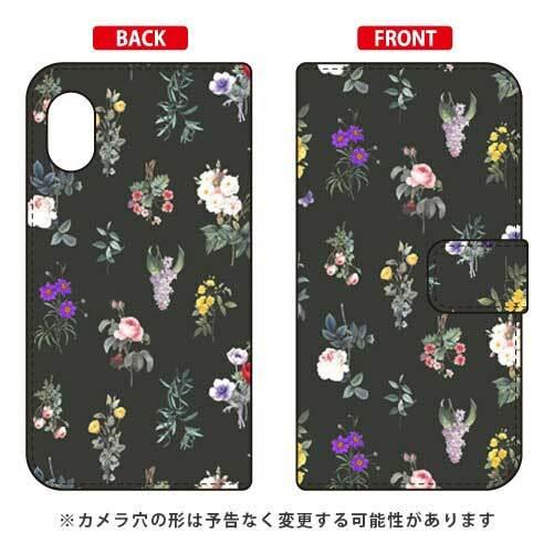 Rakuten Mini C330 手帳 SINDEE Botanical （ブラック） スマホケー...