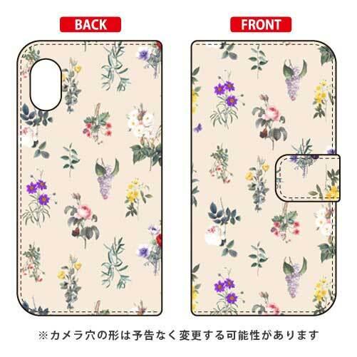 Rakuten Mini C330 手帳 SINDEE Botanical （ホワイト） スマホケー...