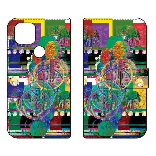 monikotoデザイン （手帳型ケース カバー） 「タネマフタ」 / for Google Pix...