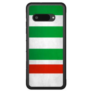 Cf LTD 勝負服 【4】 緑・白二本輪・白袖赤一本輪 スマホケース (ハード ケース カバー) ...