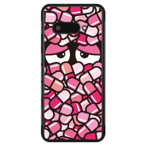 カプセルくん ピンク （ソフト ケース カバー） YESNO DIGNO BX3