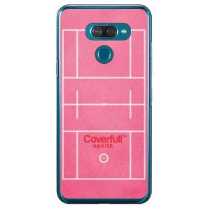 LG K50 ケース 男子 ラクロス ピンク スマホケース (受注生産)