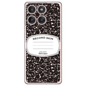 ノートブック ブラック （ソフト ケース カバー） SECOND SKIN motorola edg...