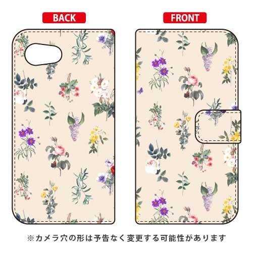 AQUOS R compact 701SH・SHV41 手帳 SINDEE Botanical （ホ...