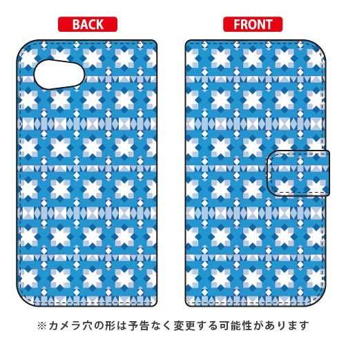 AQUOS R compact 701SH・SHV41 手帳 EU TYPE1 ターコイズ スマホケ...
