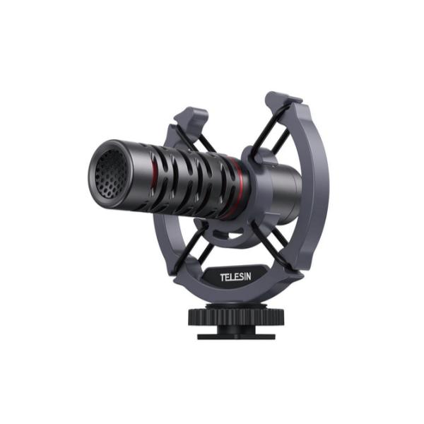 小型で軽量なショットガンマイク TELESIN ( 宅配便 )
