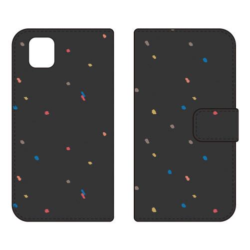手帳型スマホケース パターン-80 (受注生産)  Cf LTD かんたんスマホ3