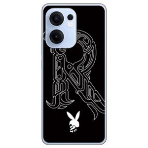 Earl ブラック×ホワイト (ハード ケース カバー) SECOND SKIN OPPO Reno...