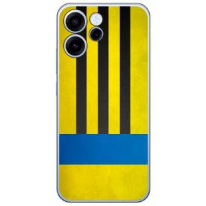 Cf LTD 勝負服 【3】 黄・黒縦縞・袖青一本輪 スマホケース (ハード ケース カバー) OP...