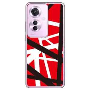 ロックオマージュ レッド （ソフト ケース カバー） SECOND SKIN OPPO Reno11...