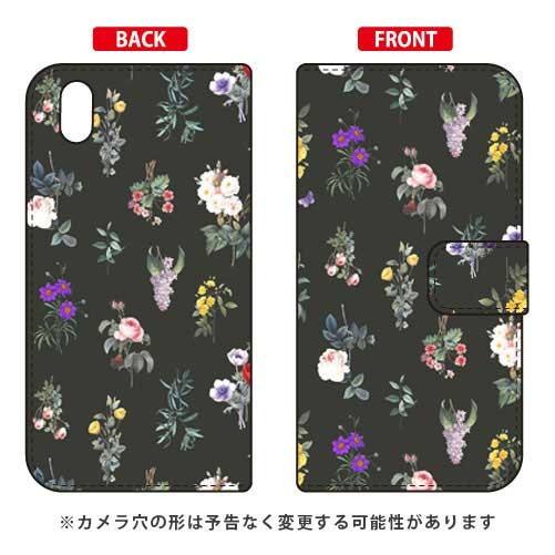 Android One S3 手帳 SINDEE Botanical （ブラック） スマホケース (...