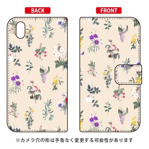 Android One S3 手帳 SINDEE Botanical （ホワイト） スマホケース (...