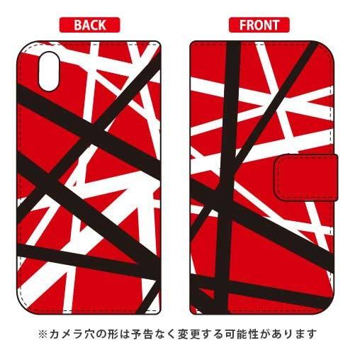 Android One S3 手帳 ロックオマージュ レッド スマホケース (受注生産)