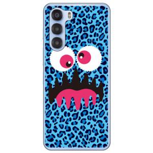 ワンダーモンスター レオパードブルー （ソフト ケース カバー） YESNO nubia S 5G