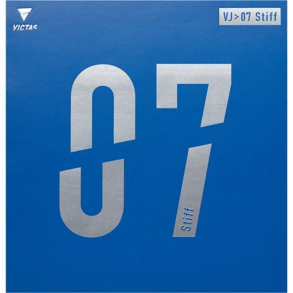 VICTAS　VJ＞07　スティフ Stiff ヴィクタス 卓球 裏ソフトラバー RED/BLACK...